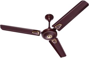 MinMAX 48'Inch Ceiling Fan 1200mm High Speed, Energy Efficient, Brown with Golden with 24 Months Warra...