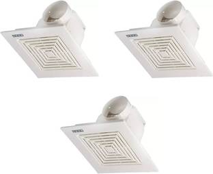 USHA Crisp Air Premia CV Pack of 3 with 1 Year Warranty 260 mm Exhaust Fan