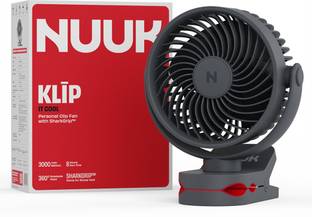 Nuuk KLIP with 2 Year Warranty BLDC Motor, Silent Operation 127 mm Table Fan