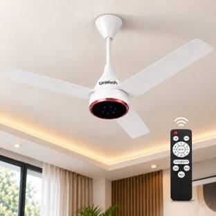 unleash Spear 1200 mm BLDC Ceiling Fan 5 Star with Remote Control High Speed Ceiling Fan with 3 Year W...