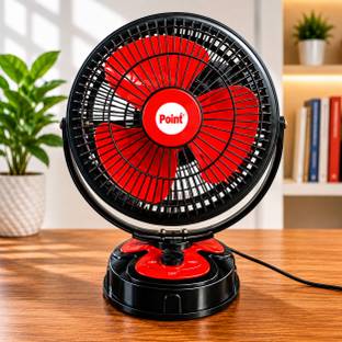 point Table fan for home,office,kitchen etc. High speed energy saving with 1 Year Warranty 300 mm Tabl...