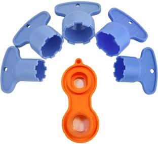 Vinayakart 6 Pcs Aerator Key Removal Wrench Tool Faucet Nozzle
