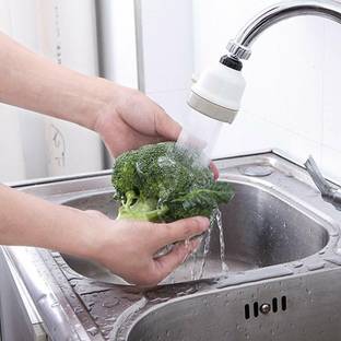 play run Water Faucet 360 Degree Rotating Water-Saving Sprinkler,Water Faucet Aerator, 3-Gear Adjustable Head Nozzle Splash-Proof Filter Extender Sprayer for Kitchen, Bathroom Health  Faucet