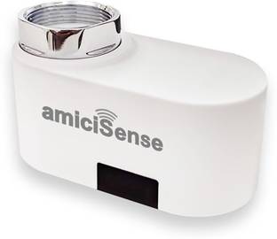 amiciSense Automatic Touchless Tap, Upgraded Dual Sensor Water Faucet with Type-C Charging and 2 in 1 Adapter Faucet Mount