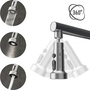 Water Science Aera Wide Kitchen Tap Extender - 3 Flow modes, 80% water saving, 360 rotation Faucet Noz...