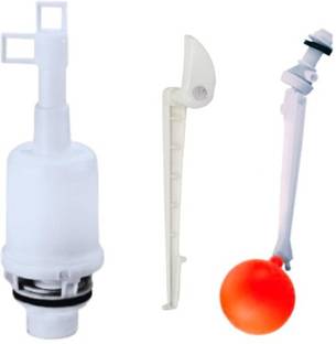 Kaarpaagaa Flush Tank Syphon Kit Full Set, Flushing Cistern Accessories Faucet Set
