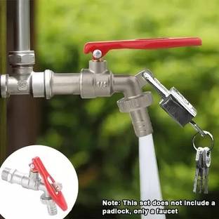 debaths FRONT LOCKING TAP (WITHOUT LOCK) FOR OUTDOOR USAGE Faucet Set