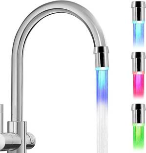 SIGMASTONE LED Faucet Light, for Bathroom & Kitchen, No Batteries Required (Pack of 1) Faucet Set