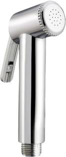 ENICET ABS Health Faucet Gun,Jet Spray for Toilet,Hand Bidet Spray,Chrome Finish,Silver Faucet Set