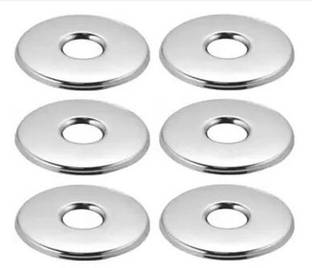 CTM Pack of 6 Wall Flange/ CP Caps used for all taps Faucet Set