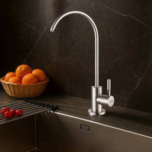 RUHE 304 Grade Ro Water Purifiers Tap with Swivel Spout Brass Faucet for Under Sink Faucet Set