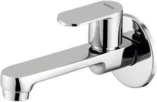 HIDEWAY OP-1003 Opal Brass Long Body Bib Cock Tap With Wall-Flange Faucet Set