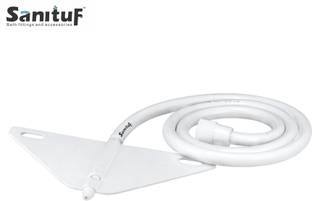 Sanituf ACC-1521 PTMT Jet Spray Straight with 1 Meter Connection Pipe Faucet Set
