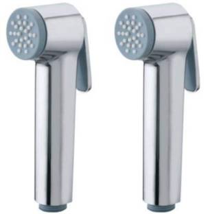 BATHONIX Grohe Chrome Finish Health Faucet Head Only (Pack of 2) Faucet Set