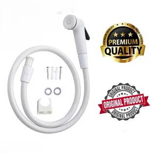 udayog by NA Salonica Indian Shower Toilet Jet Spray with 1 meter Flexible Hose (PACK OF 1) Faucet Set