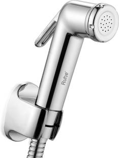 RUHE Proton Health Faucet with Braided 1 Meter Flexible Hose (304 Grade) and Hook Faucet Set