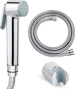 Spazio STAR-HF01 Health Faucet With 1.5 Meter Stainless Steel Tube And Hook With Screw Set Faucet Set