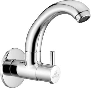 AGMECO Brass Material Sink Tap with Swivel Spout Faucet Set