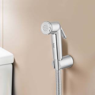 RUHE Proton Health Faucet with Braided 1 Meter Flexible Hose (304 Grade) and Hook Faucet Set