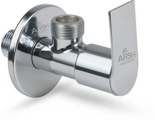 AR5H Brass Angular tap Angle Valve/Cocke For Bathroom & Geyser with Wall Flange Angle Cock Faucet