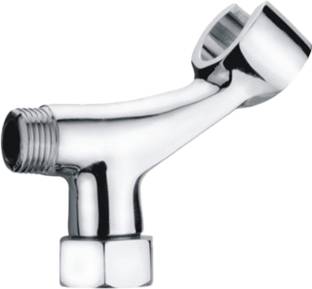 RUHE Brass Wall Mixer Crutch | Hand Shower Holder Faucet Set