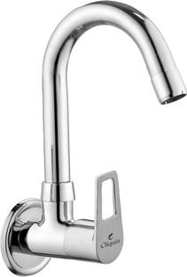 Cliquin KSSC-2403 (Espirion) - Brass Kitchen Sink Cock with 360 Degree Swivel Spout Faucet Set