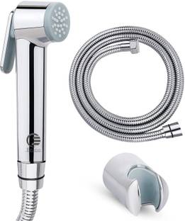 ERATO Premium Riva Health Faucet With 1.5 Meter Stainless Steel Hosepipe and Wall Hook Faucet Set