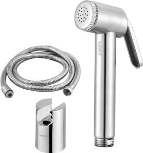 Ramya Jaquar Health Faucets With 1.5 MTR SS Tube Wall Hook Faucet Set