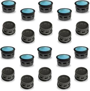 Acetap Plastic Fusion High-Pressure Replacement Water Aerator Tap and Faucet Foam Flow (Pack of , 20 Piece) Faucet Set