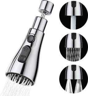 WEMOL 3 mode 360 Degree Movable Faucet Aerator Pillar Tap Faucet