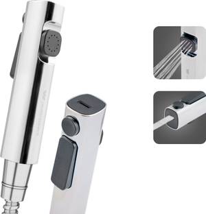 Water Science Water Saving Health Faucet with Hose| Jet Spray for Toilet| Chrome Finish Faucet Set
