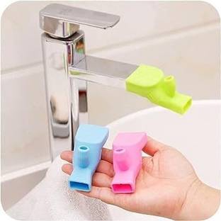 JAMBUVANTI by faucet 2PCS Faucet Tap Extension Tap for Kitchen Silicone Faucet Multicolor Faucet Set