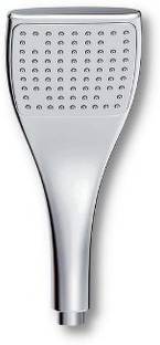 KOHLER Spatula Polished Chrome Large Spatula Hand Shower with Hose (Silver) Faucet Set