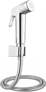 BSP ABS Health Faucet Super Conti with 1m SS Hose & Wall Hook, Chrome Finish Health  Faucet