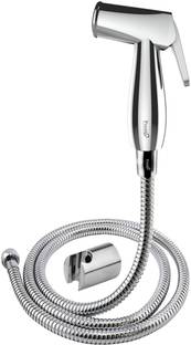 Prestige essco (ABS) Health with 1 mtr Flexible SS Tube and Wall Hook Faucet Set