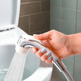 Lipka Rose ABS Health Faucet with Flexible Shower Tube & Hook | Complete Health Faucet Set