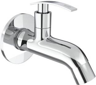 GLOXY Brass Short Body Bib Cock Tap with Wall Flange Faucet for Quarter & Bathroom Faucet Set