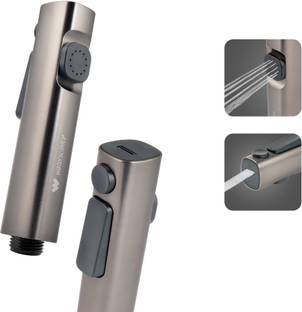 Water Science WaterScience Water Saving Health Faucet| Jet Spray for Toilet| Gun Metal Finish Faucet Set