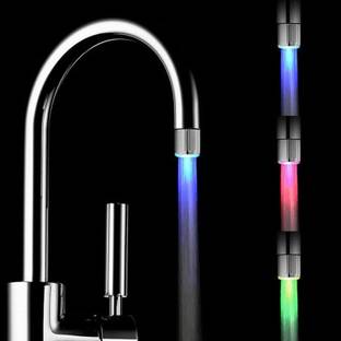 Shalvi LED Water Faucet Light with Adapter, NO BATTERIESS REQUIRED (Pack of 1) Faucet Set