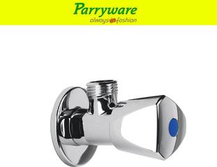Parryware Trigon Brass angle valveTap set of 1 pic 399 Trigon brass angle valveTap with wall flange Angle Valve Faucet