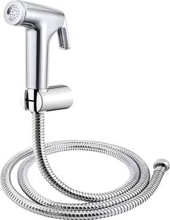 Kyari - ABS Conti Health Faucet Bidget Spray gun Complete set with Tube and Holder AH8 - For Toilet / ...