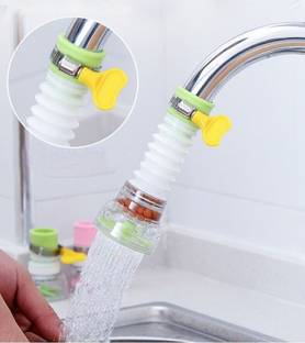 Detly Rotating Water Saving Nozzle Shower Head Faucet Adjustable Multiple Types of Output Water Valve ...