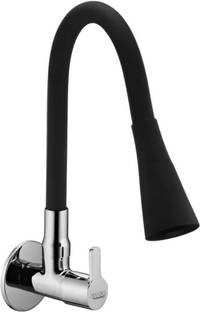 COSSIMO - SmartBuy Fusion Flexible Sink - Flxo Play With 360 Degree Flexible Black Silicon Swivel Spou...