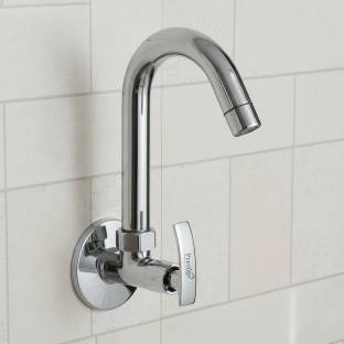 Prestige Passion (Sink Cock) Brass Tap For Bathroom/Kitchen Faucet� � (Silver) Pillar Tap Faucet