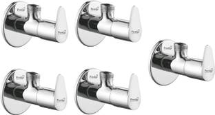 Prestige Premium quality stainless steel FUSION Angle Valve Tap Chrome Plated PACK OF 5 Angle Cock Faucet