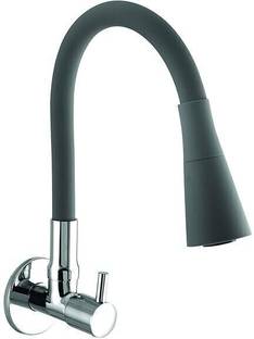 SEARENE Brass Sink Tap with Flexible Swivel Spout Dual Flow Medium Shower Flow & Foam Flow | 360° Swiv...