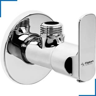 Flipkart SmartBuy Curve Brass, Quarter Turn Angle Valve/Angle Cock (Pack Of 1) Stop Cock For Bathroom ...