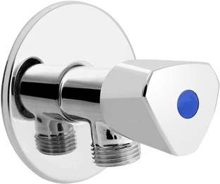 Kyari - Lux Polygon Angle Valve With Brass Disk - AV801 Angle Cock Faucet