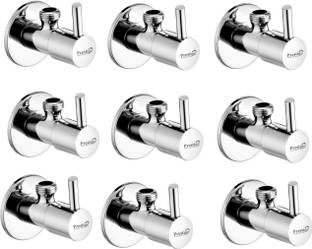 Prestige Premium quality stainless steel TURBO Handle Chrome Plated_set of-9 Angle Cock Faucet