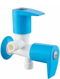 Spazio Dzire Series PTMT Two Way Angle Cock|2 Way Taps For Toilet And Flange(Set of 1) Angle Cock Fauc...